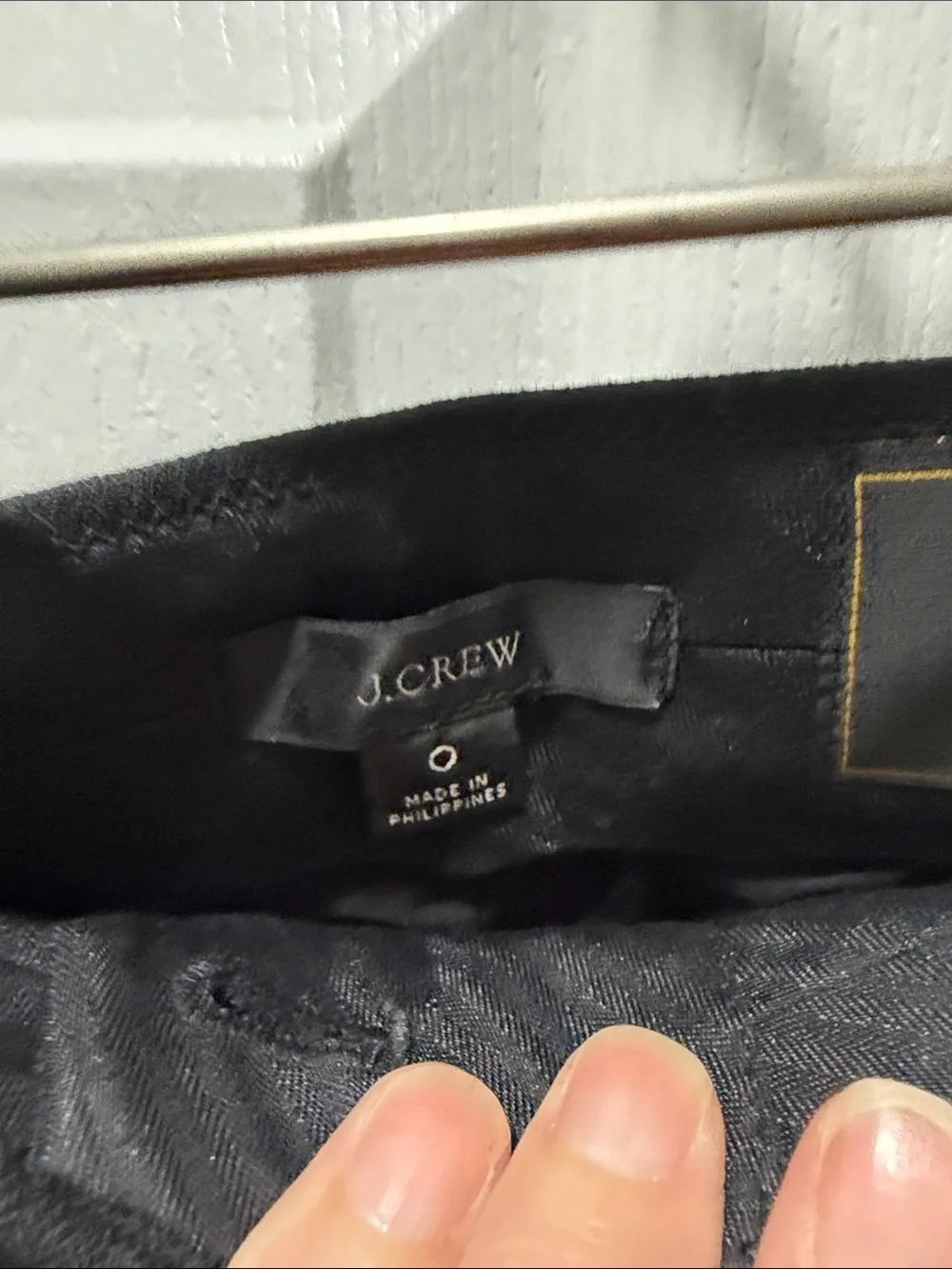 NWOT ITALIAN MADE - J. Crew Black Ankle-Length Dress Pants